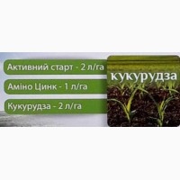 Комплексне мікродобриво на кукурудзу : Ярило Аміно Цинк 1 л/га + Ярило Кукурудза 2 л/га