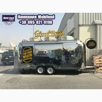 Торговый прицеп Silver. FoodTruck. Фуд Трак. Киоск. В наличии