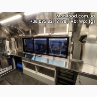 Торговый прицеп Silver. FoodTruck. Фуд Трак. Киоск. В наличии