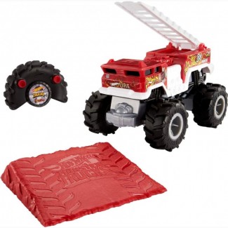 Hot Wheels монстер трак джип на пульте управления HJK72 RC Monster Trucks HW 5-Alarm