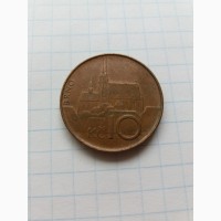 10 крон 1993 року. Чехія