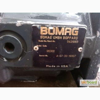 Ремонт гидромоторов Bomag, Ремонт гидронасосов Bomag