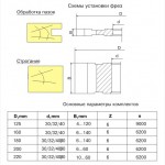 Пазовые фрезы, фрезы по дереву для пазов и строгания