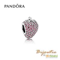 Оригинал PANDORA шарм клубника 791899CZR