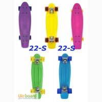 Скейт Penny 22-S skate board Cruiser Fish пенни 56 см светящиеся колеса