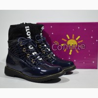 Модная новинка Ботинки Солнце арт.TZ201-2B dark blue с 26- 31 р