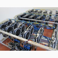 Майнинг ферма SAPPHIRE PULSE RX570 8GB на 6 карт