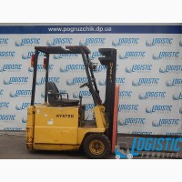 Трехопорный электропогрузчик Hyster A1.00XL, 1999г., 8140 м/ч, вагонник