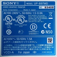 Принтер для УЗД/ УЗИ Sony UP-897MD/ Відеопринтер/ Термопринтер