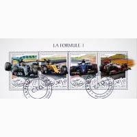 Добірка марок Спорту Формула-1, 15 блоків