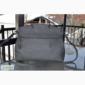 Сумка furla gray leather piper, оригинал