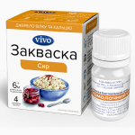 Закваски Vivo (сметана, творог, йогурт, кефир и др.) можно поштучно