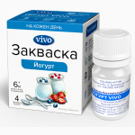 Закваски Vivo (сметана, творог, йогурт, кефир и др.) можно поштучно