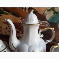 Изящный кофейный сервиз ГДР GDR Fine China LICHTE, Тюррингия