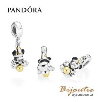 Pandora шарм-подвеска DISNEY ― Фокусник Микки #797493ENMX