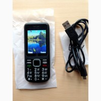 Bless DS822 UA UCRF телефон GSM+CDMA 2 SIM-ки заряд-microUSB чорний