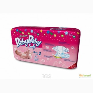 Продам оптом и в розницу детские подгузники ТМ Baby Baby Soft Premium