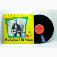 Винил Пит Андерсон группа Архив - Live LP 12 Мелодия