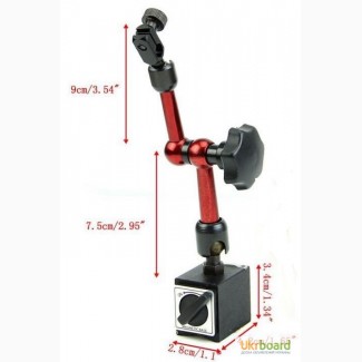 Индикаторная магнитная стойка (общая высота стойки - 198 мм) - ХИТ ПРОДАЖ