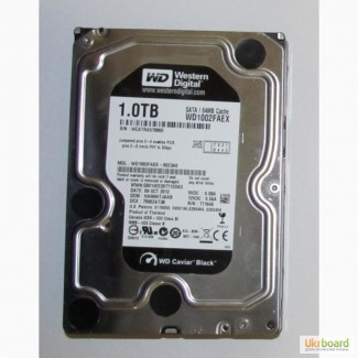 Продам жесткий диск Western Digital WD1002FAEX 1 Тб