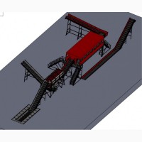Мусоросортировочная линия, производительностью 50 000 в год