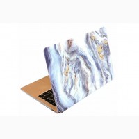 Чехол с рисунком под голубой мрамор MacBook Air/Pro 2020 13.3 Mramor