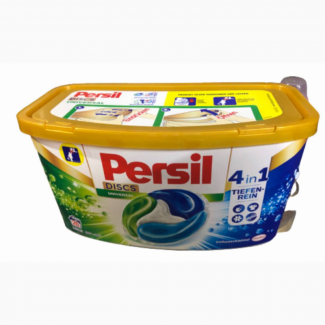 Капсулы для стирки цветных вещей 4in1 Persil Discs 26 шт Германия Капсулы для стирки