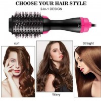 Фен Щітка гребінець 3в1 One step Hair Dryer 1000 Вт 3 режими випрямляч для укладання