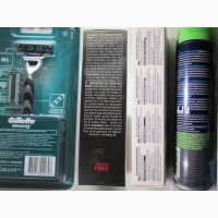 Gillette Mach 3 бритва гель, ROSE of BULGARIA, NIVEA MEN Shaving Cream