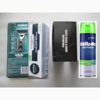 Gillette Mach 3 бритва гель, ROSE of BULGARIA, NIVEA MEN Shaving Cream