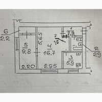 Продаж 2-к квартира Дніпро, Амур-Нижньодніпровський, 30500 $