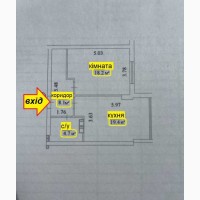 Продаж 1-к квартира Вишгородський, Вишгород, 78000 $