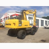 Колесный экскаватор Komatsu PW200