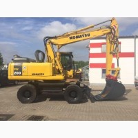 Колесный экскаватор Komatsu PW200