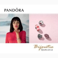 Шарм PANDORA ― Бусина сияющие поцелуи мурано 796598