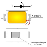 Светодиод SMD 5730