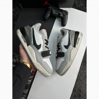 Nike Air Jordan Legacy 312 Low M Grey White Black - кроссовки мужские