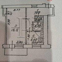 Продаж 1-к квартира Київ, Солом`янський, 46999 $