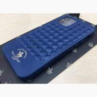 Чехол кожаный з тисненням Пітона Санта Барбара іРһопе 12Pro/Max Leather case з тисненням