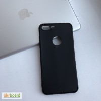 Силиконовый матовый чехол на iPhone 7plus