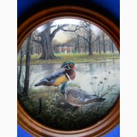 The Wood Duck - коллекционное, настенное блюдо