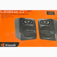 Комп ютерні колонки потужні Kisonli U-2300 Desktop Speaker Мощные для компьют