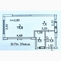 Продаж 1-к квартира Бучанський, Ірпінь, 29900 $