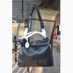 Сумка furla elizabeth black leather side zipper, оригина