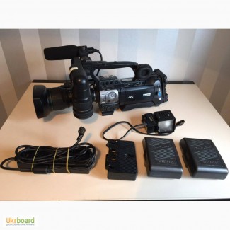 JVC GY-HM750 ProHD w/Canon 14x Lens + Manfrotto Tripod