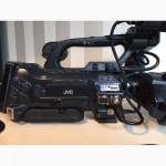 JVC GY-HM750 ProHD w/Canon 14x Lens + Manfrotto Tripod