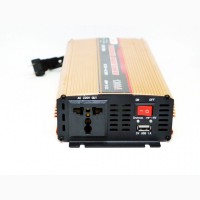 Инвертор UKC 1300W с Зарядкой 12V220V Преобразователь