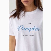 Футболка з написом Pumpkin