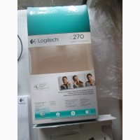 Logitech WebCam C270 HD. Відео = 1280x720р. З мікрофоном. Не нова