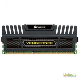 Модуль памяти DDR3 4 Gb Corsair PC3-12800 (1600MHz) Vengeance (CMZ4GX3M1A1600C9) 9-9-9-24